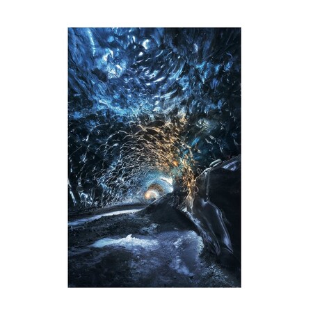 Manuel Martin 'Ice Cave Addicted' Canvas Art, 30x47